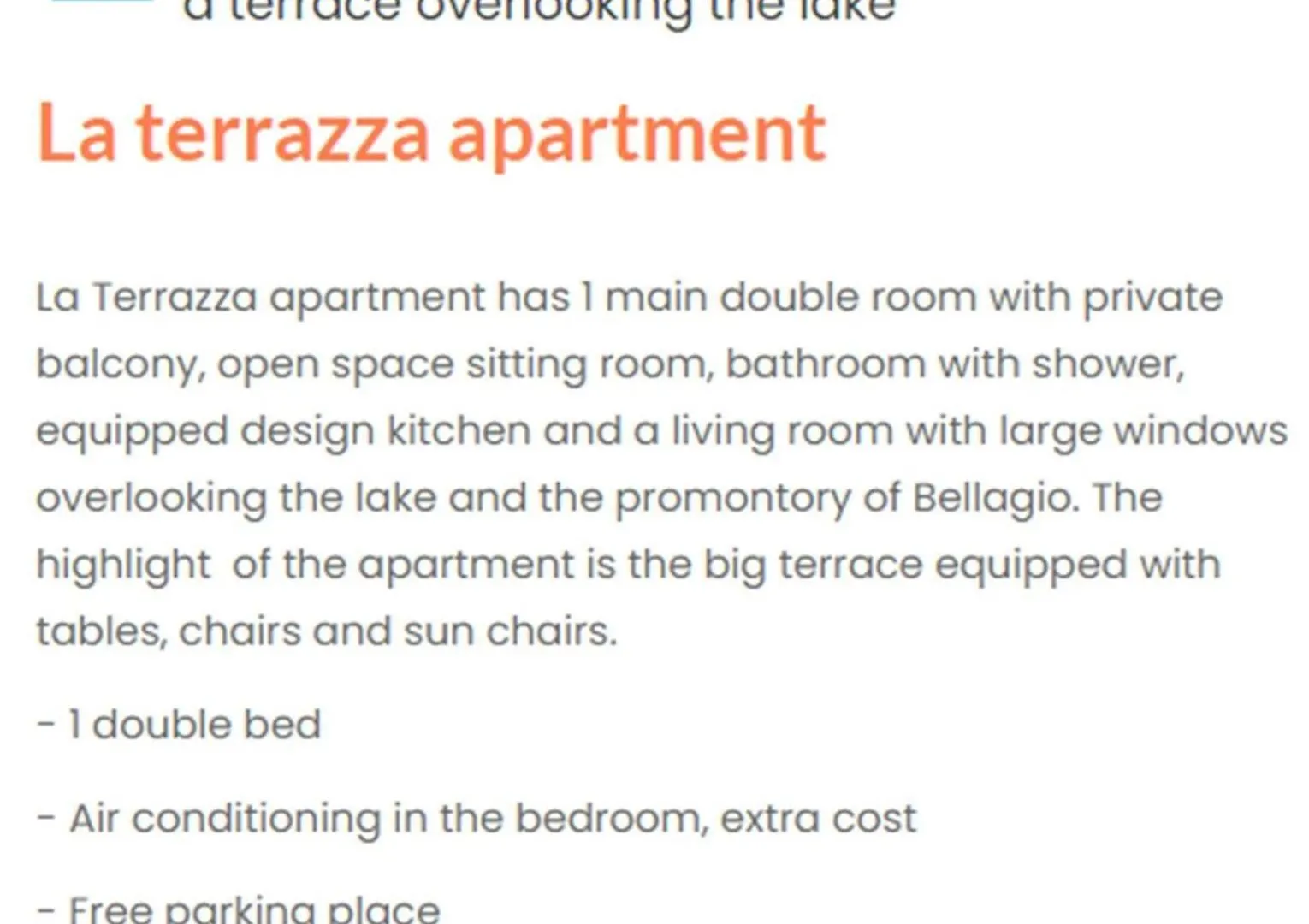 Miralago Apartments Villa Rosa Terrazza Bellagio 0*,  Italy